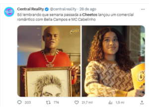 Portal de notícias falando sobre a campanha