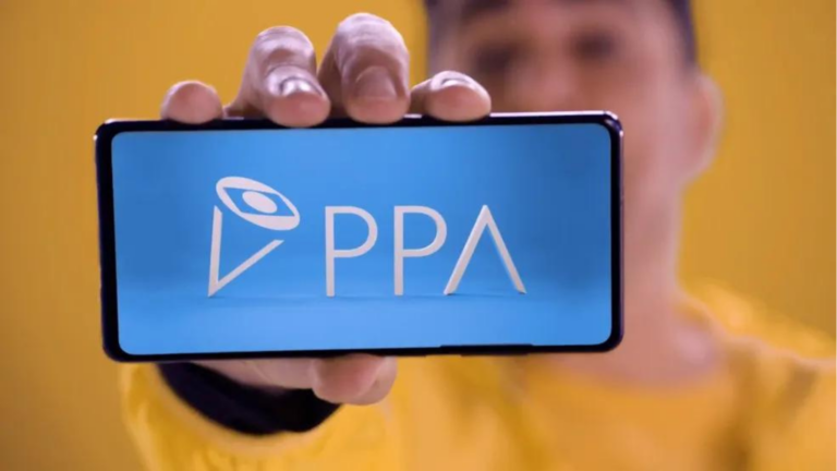 Imagem com nome e logo do PPA